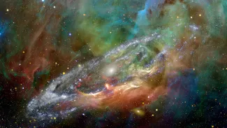 Galaxy color image